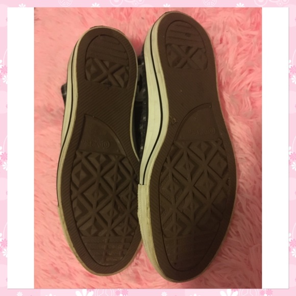 Rare plaid grey high top converse - Picture 5 of 7